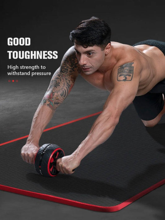 Yoga Mat 10mm Plush Fitness Mat - Sports Gym Pilates Pads